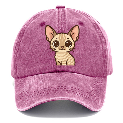 cornish-rex-sleek-unique Hat