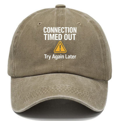 connection timed out Hat