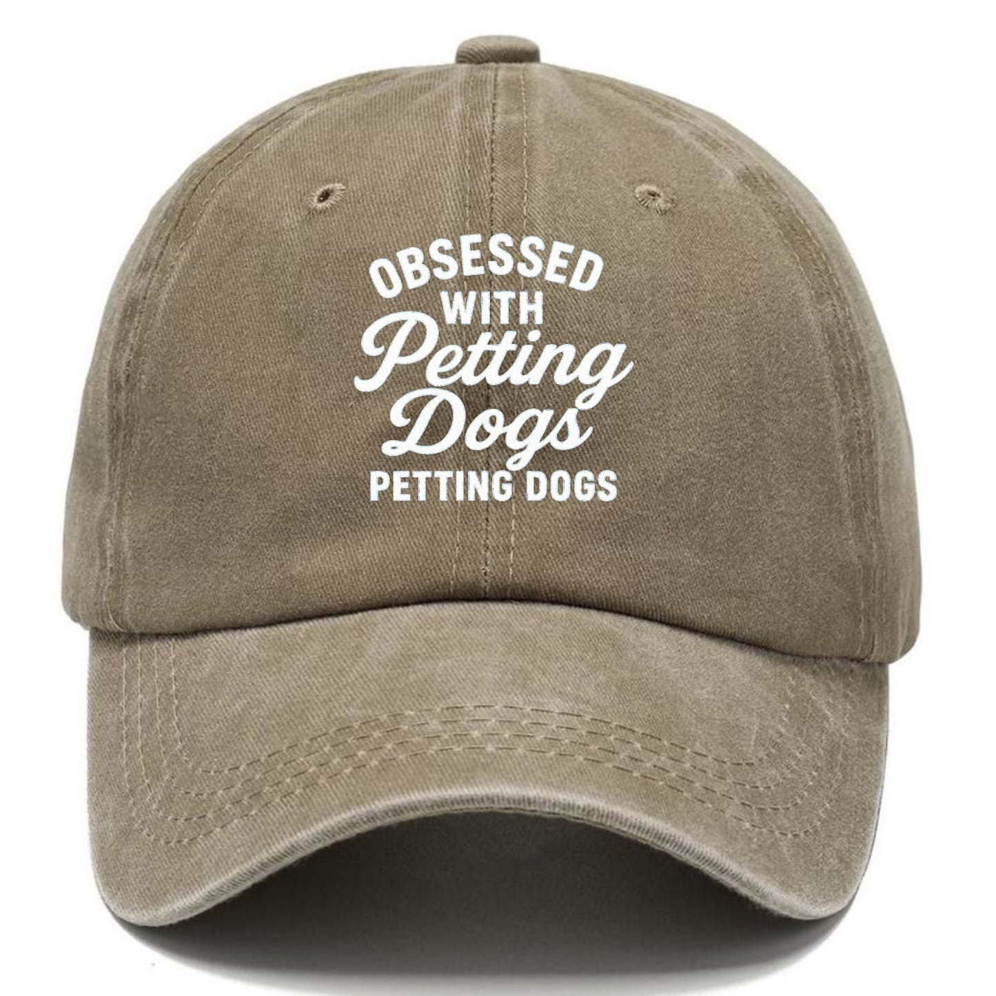 obsessed petting dogs Hat