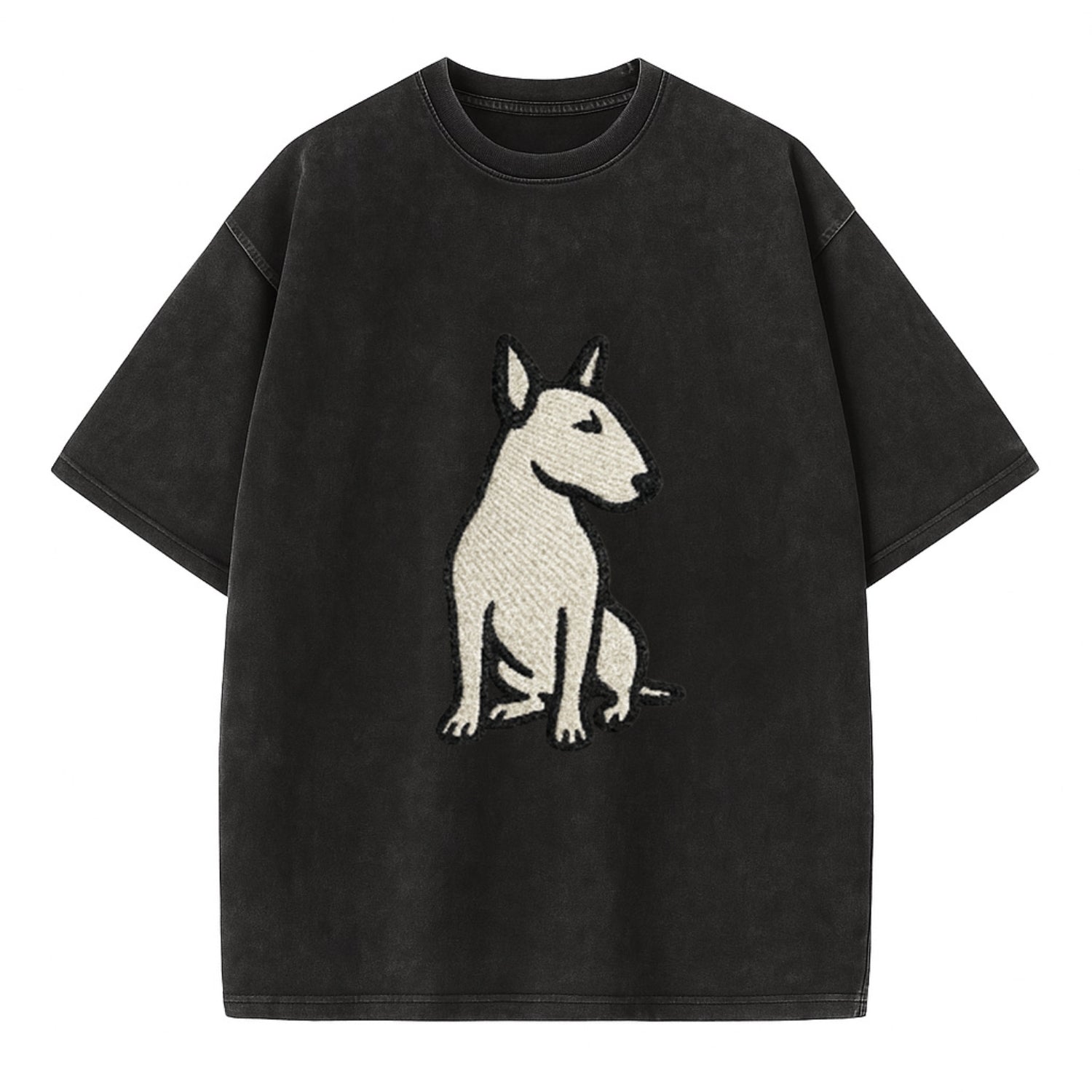 Miniature Bull Terrier White Pose Hat