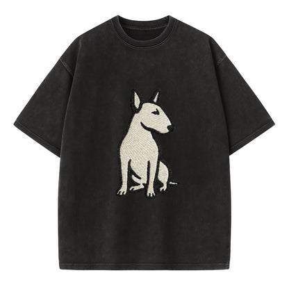 Miniature Bull Terrier White Pose Hat