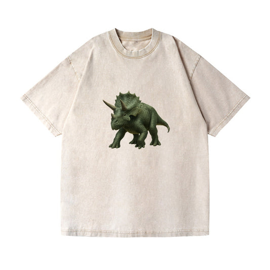 detailed triceratops in verdant light Hat