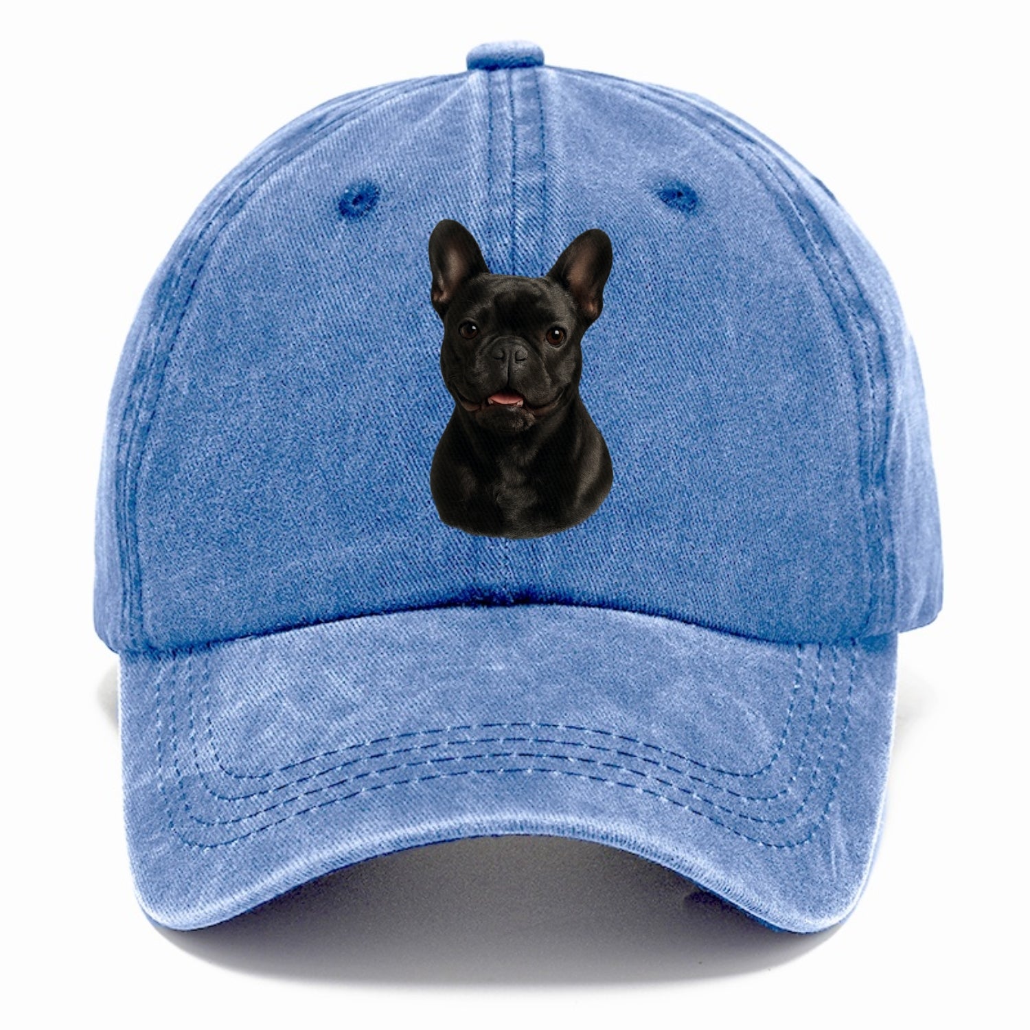 french bulldog noir: chic & charming Hat
