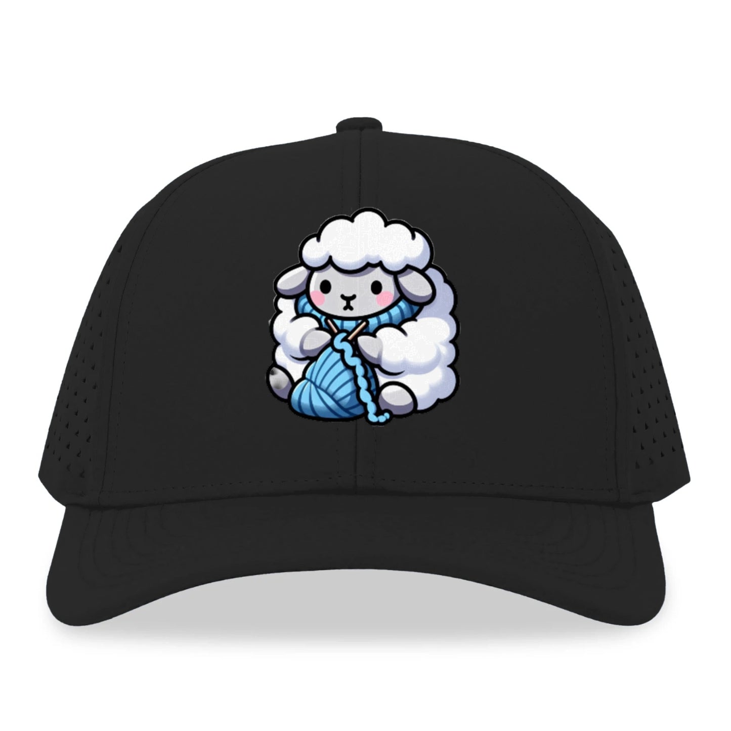 sheep knitting scarf Hat