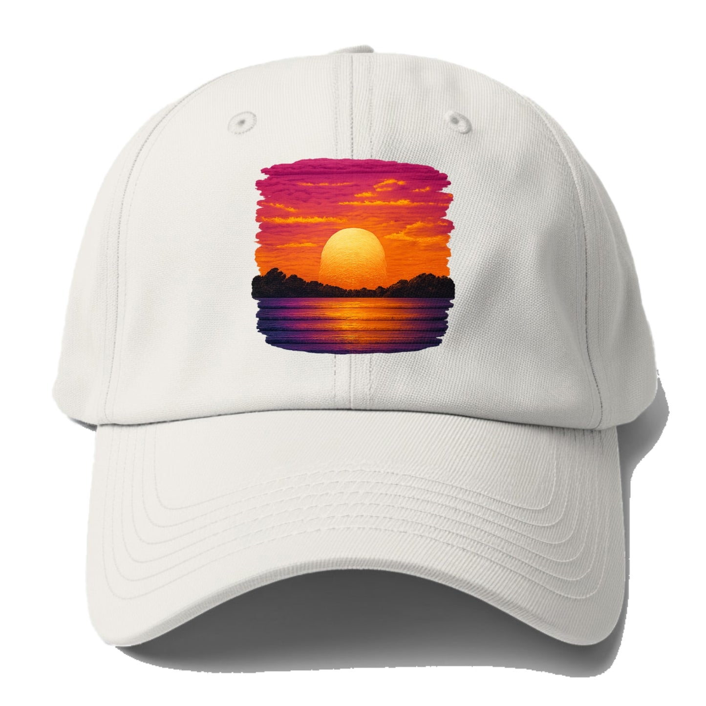 serene sunset hues Hat