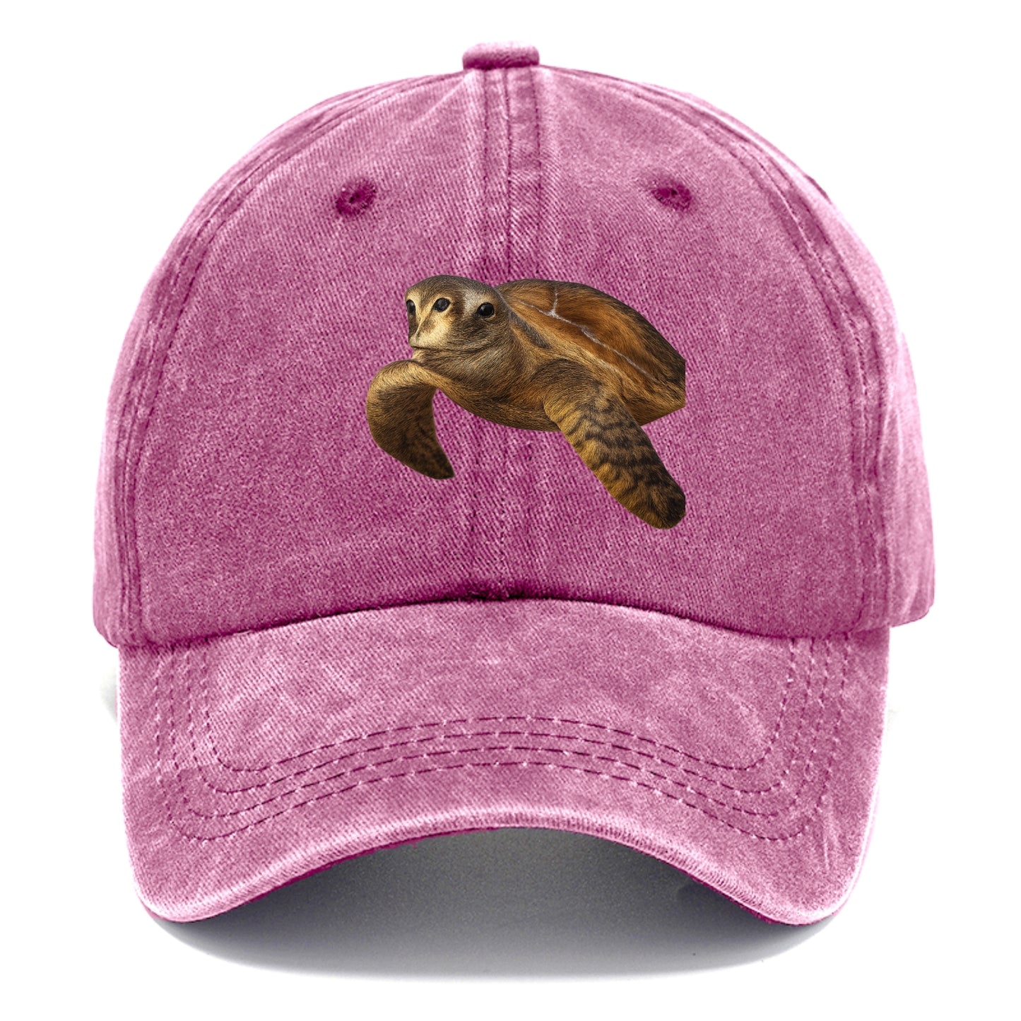 sea turtle portrait design Hat