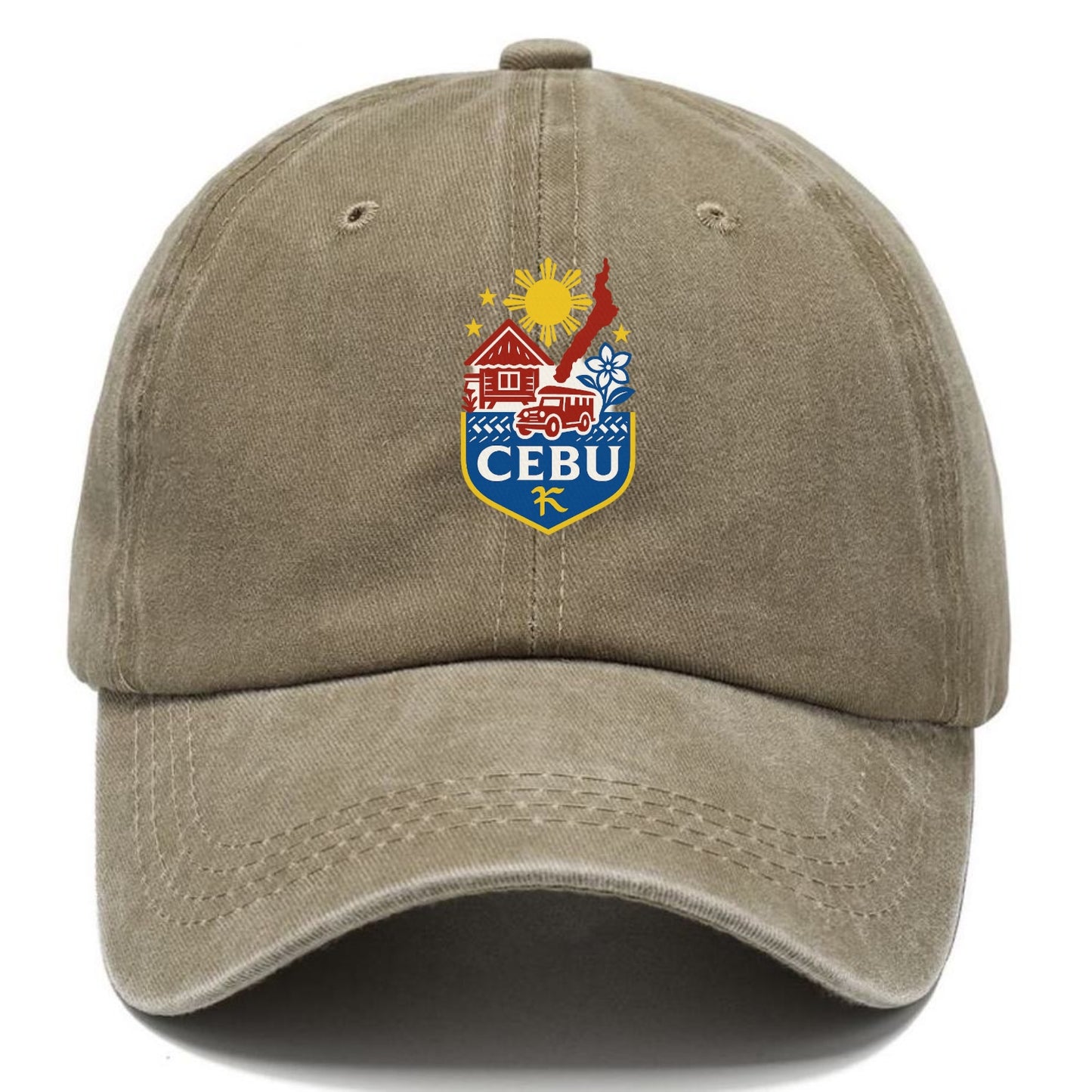 cultural travel emblem Hat