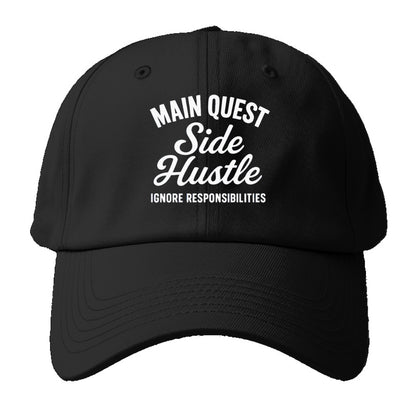 main quest hustle ignore Hat