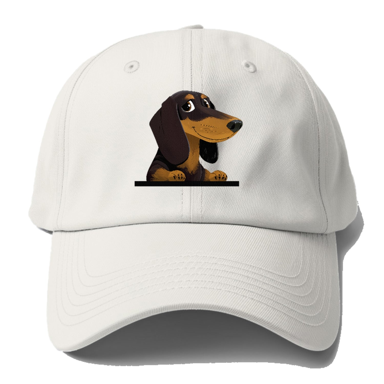 retro-dachshund-playful-spirit Hat