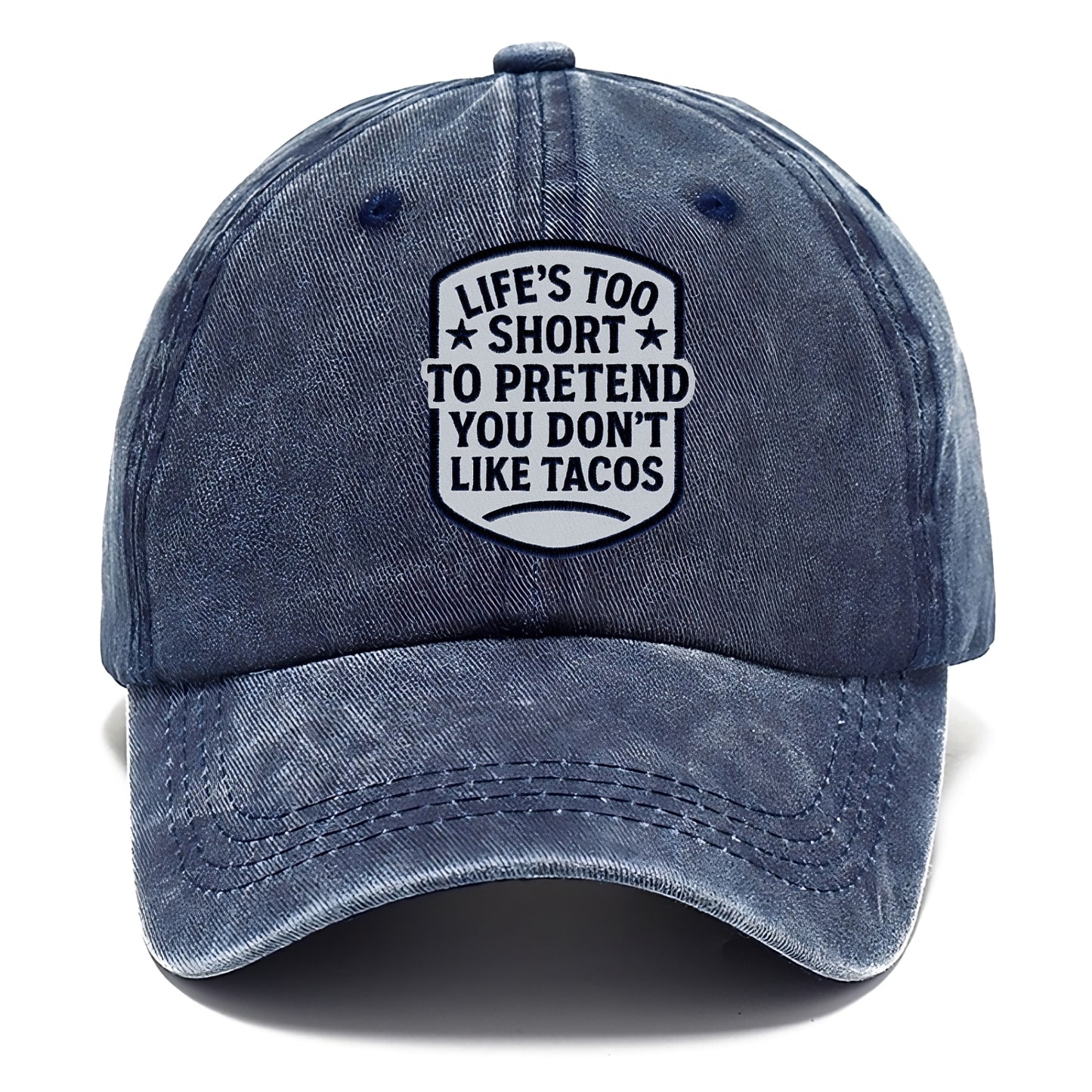 humorous food quote patch Hat