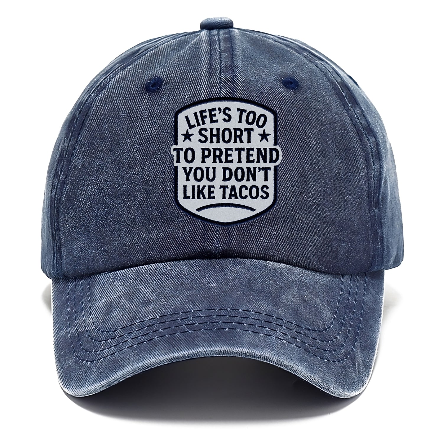 humorous food quote patch Hat