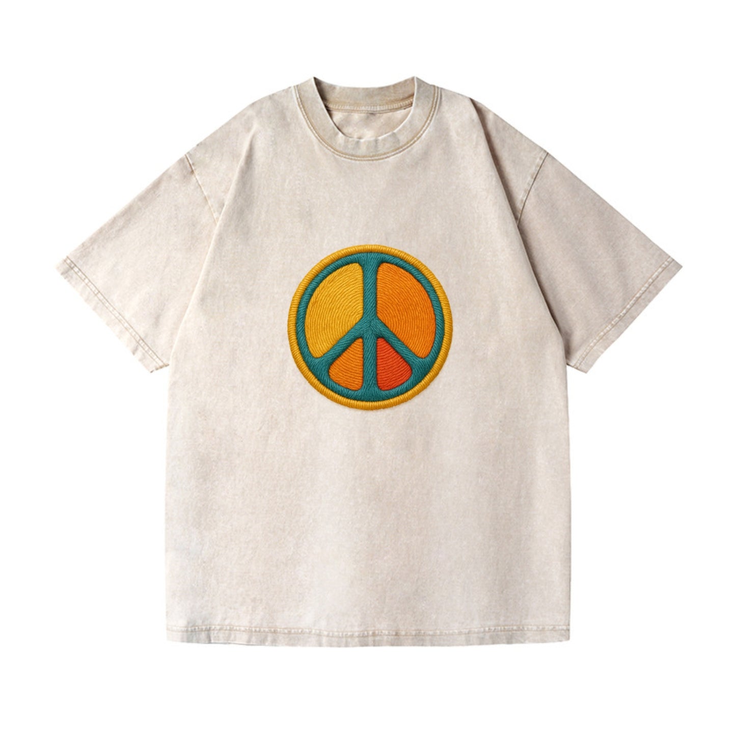 golden peace embroidered Hat