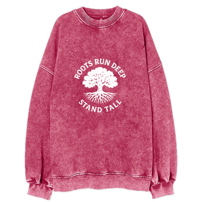 roots run deep stand tall Hat