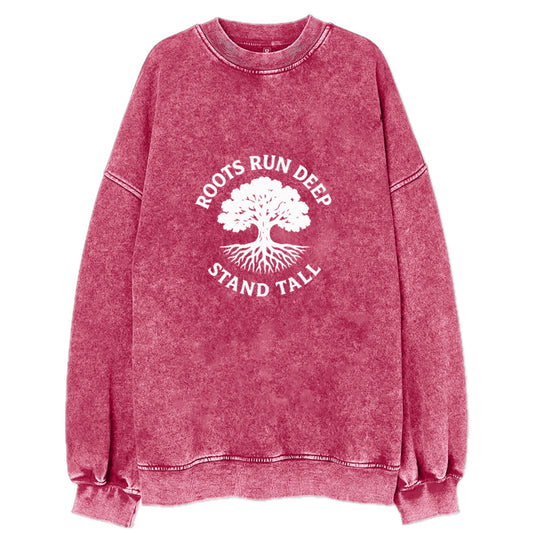 roots run deep stand tall Hat