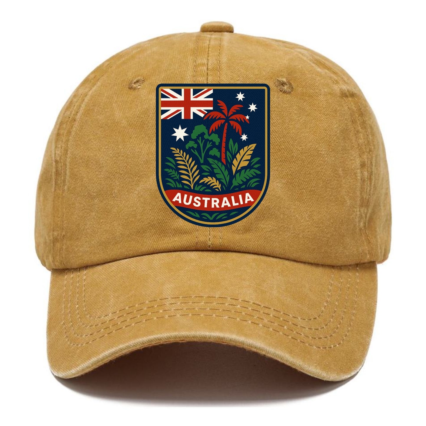 Australian Travel Badge Hat