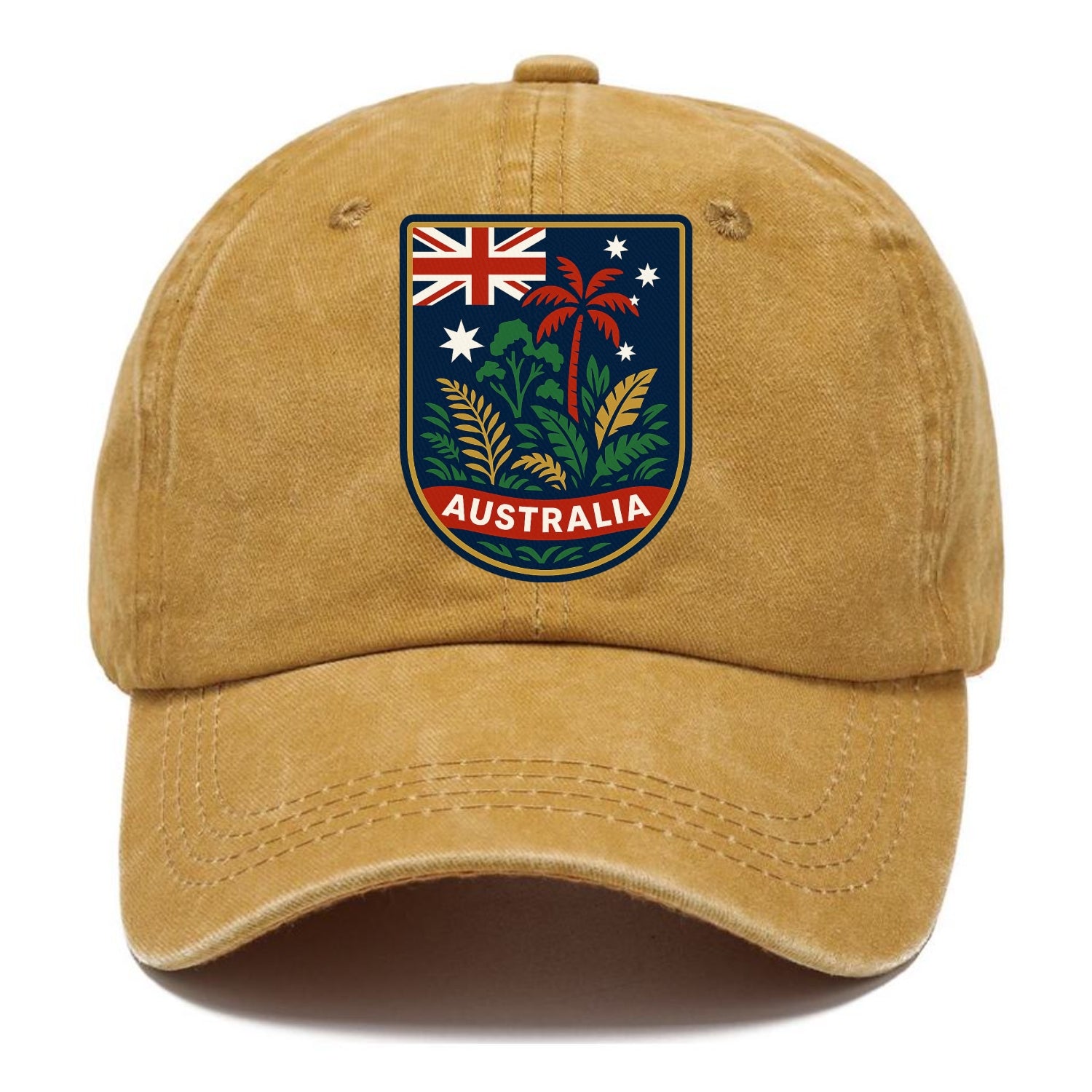 Australian Travel Badge Hat