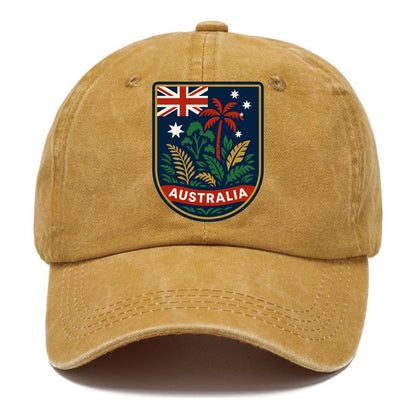 Australian Travel Badge Hat