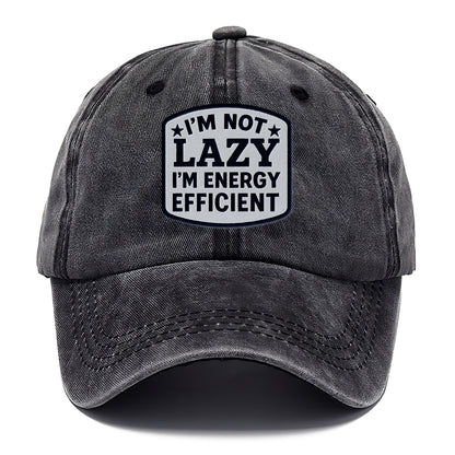 humorous slogan patch Hat