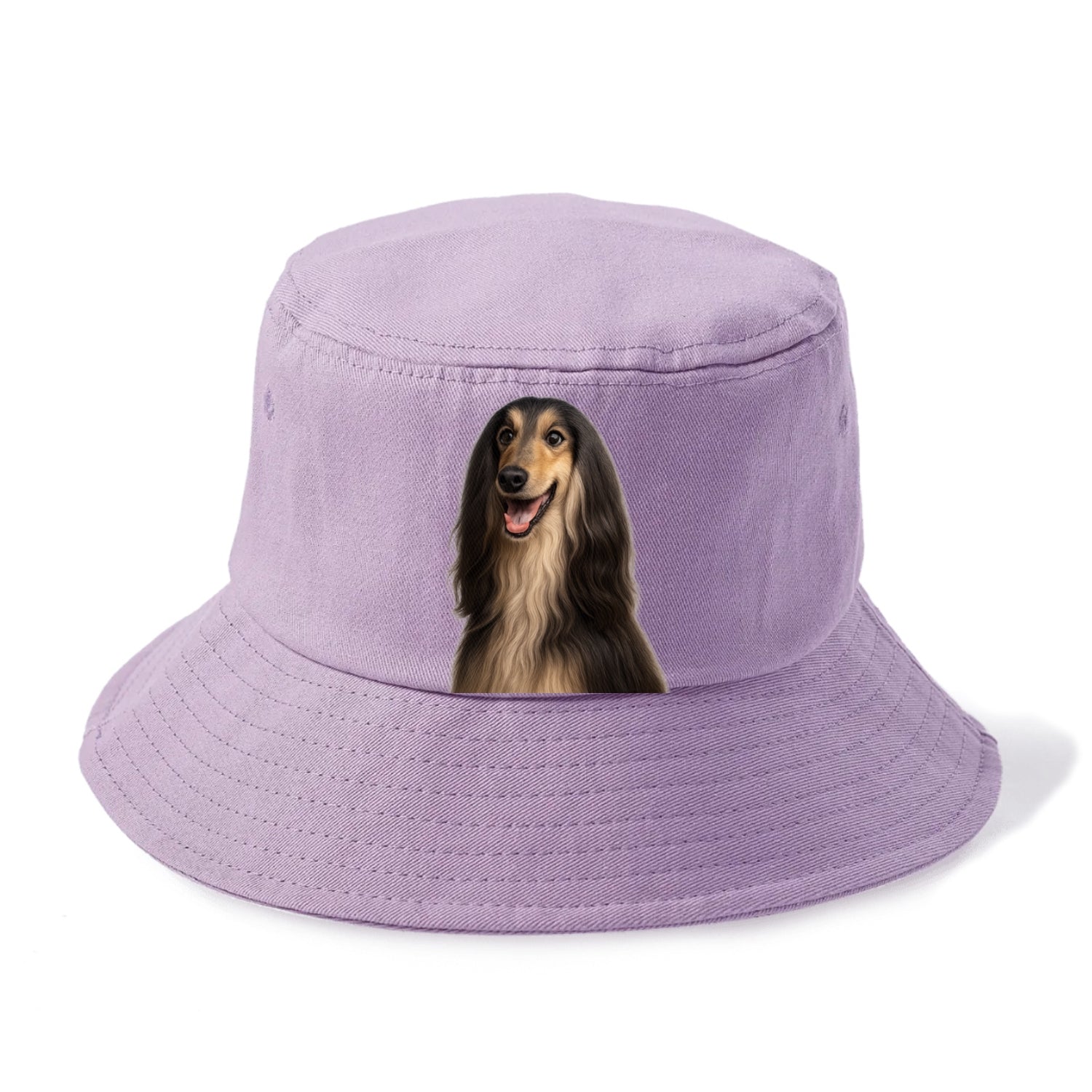 afghan hound portrait design Hat