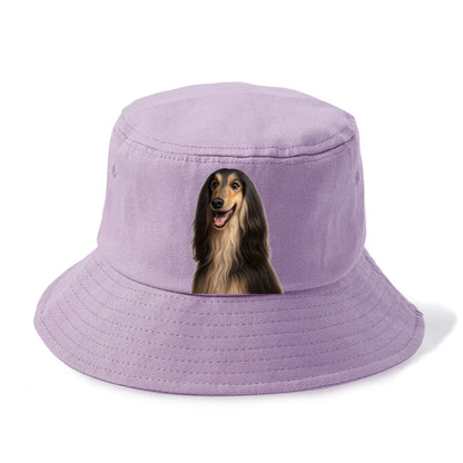 afghan hound portrait design Hat