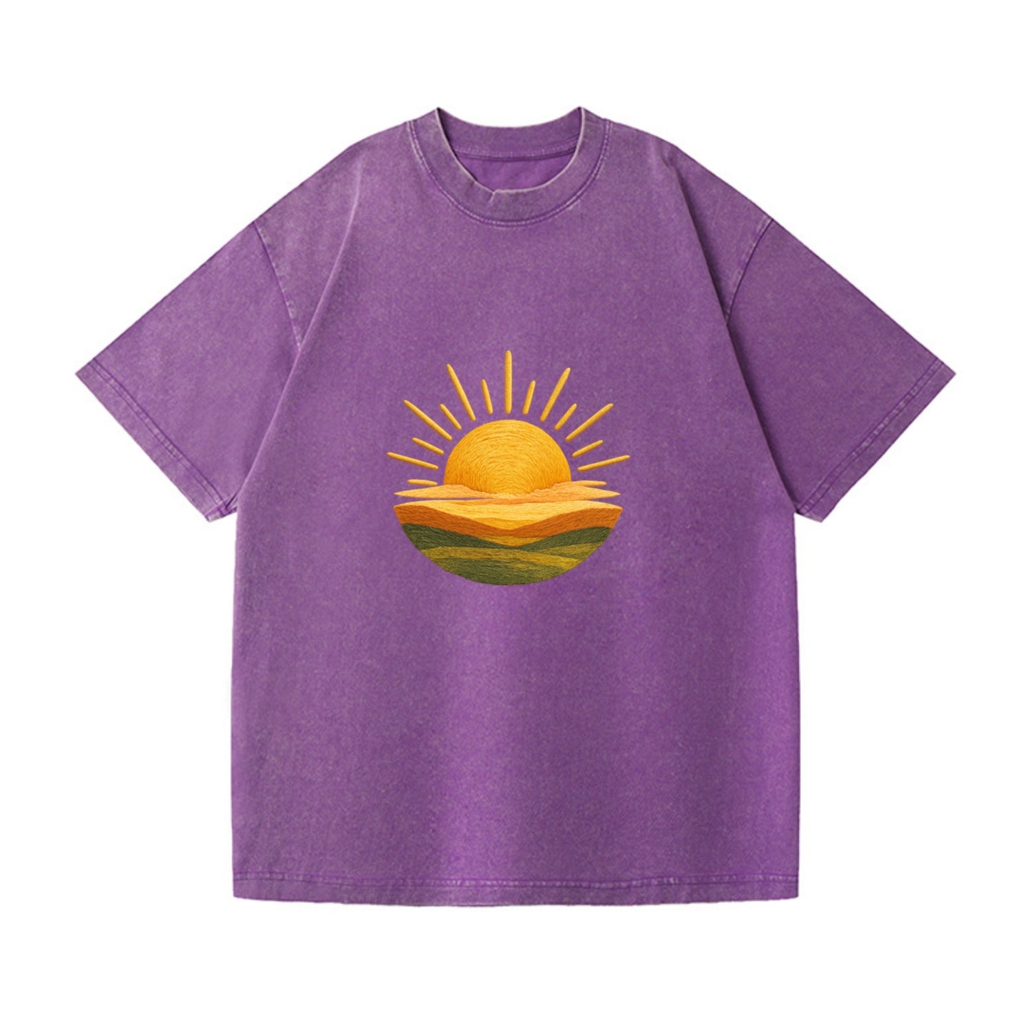 golden sunrise horizon Hat