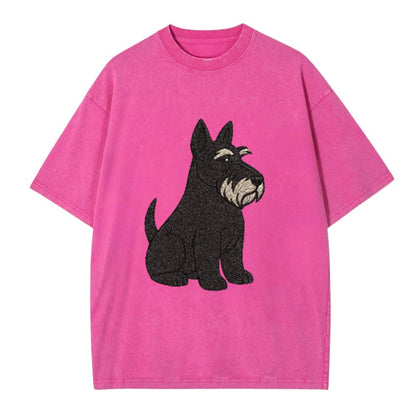 Scottish Terrier Black Sitting Pose Hat