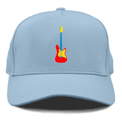 Retro 80s Guitar Red Cap