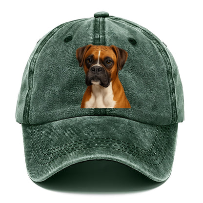 boxer portrait design Hat