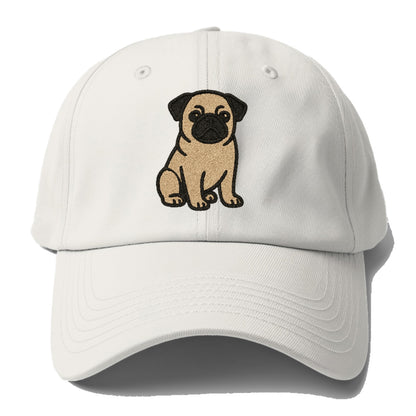 fawn-pug-sitting-charming-pose Hat