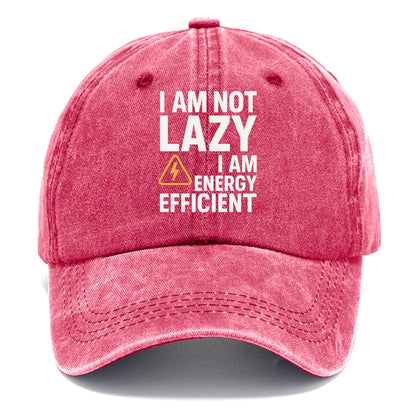 not lazy energy efficient Hat