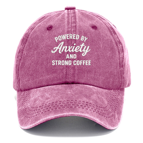 Anxiety And Strong Coffee Humor Classic Cap