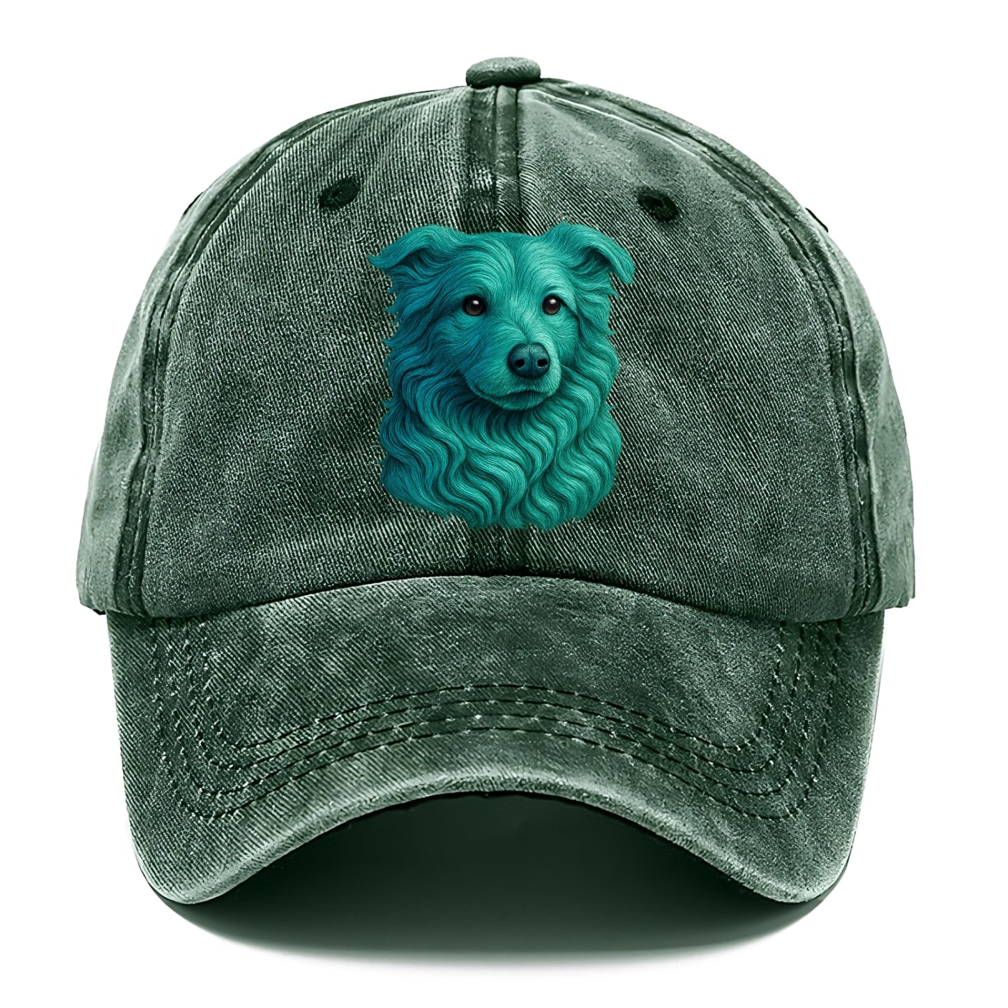 ocean waves portrait design Hat