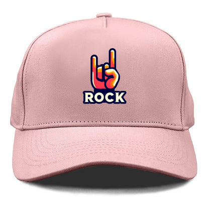 hand horn rock 2 Hat