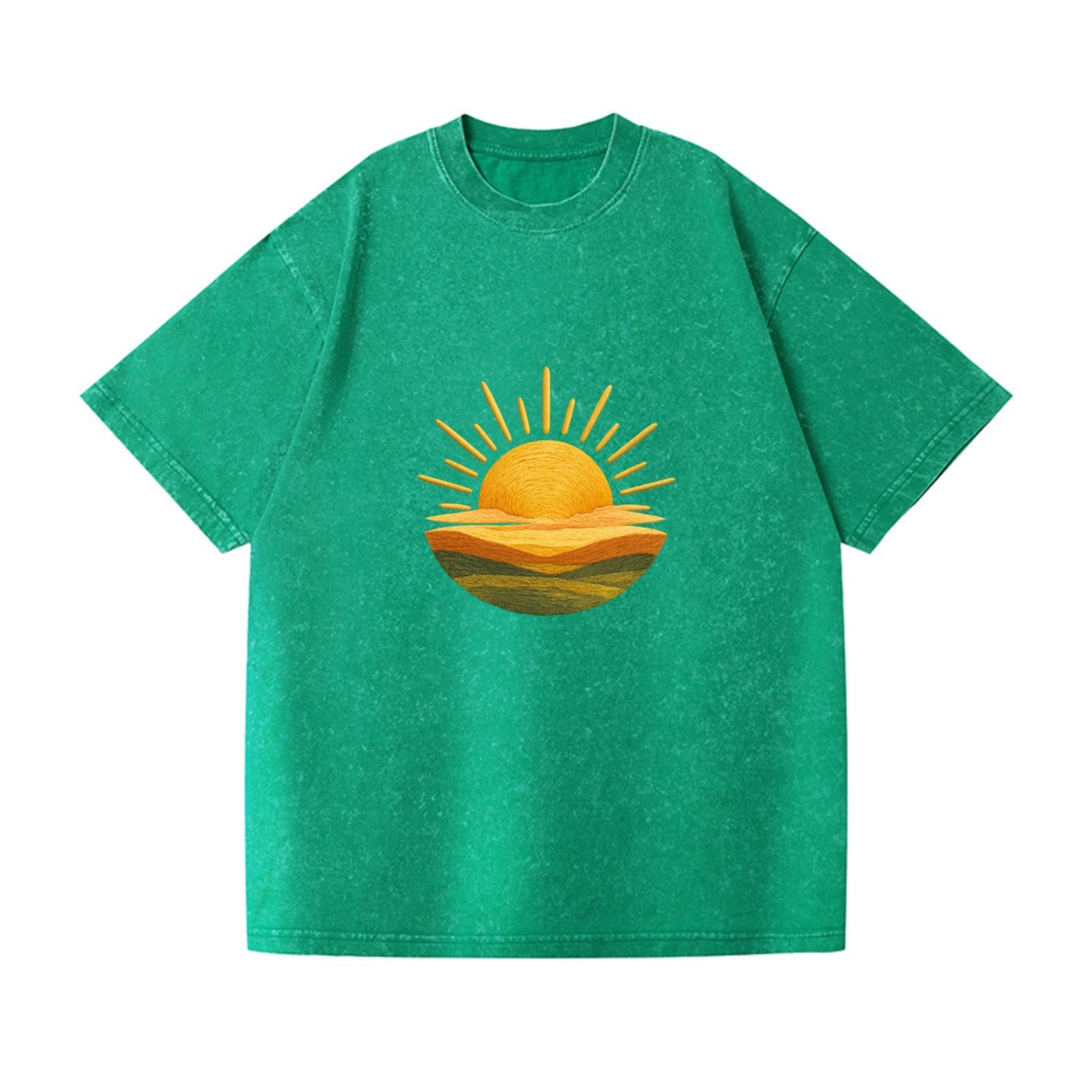 golden sunrise horizon Hat