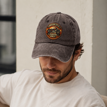 Motorcycle Parking Only - Classic Cap – editorial product image