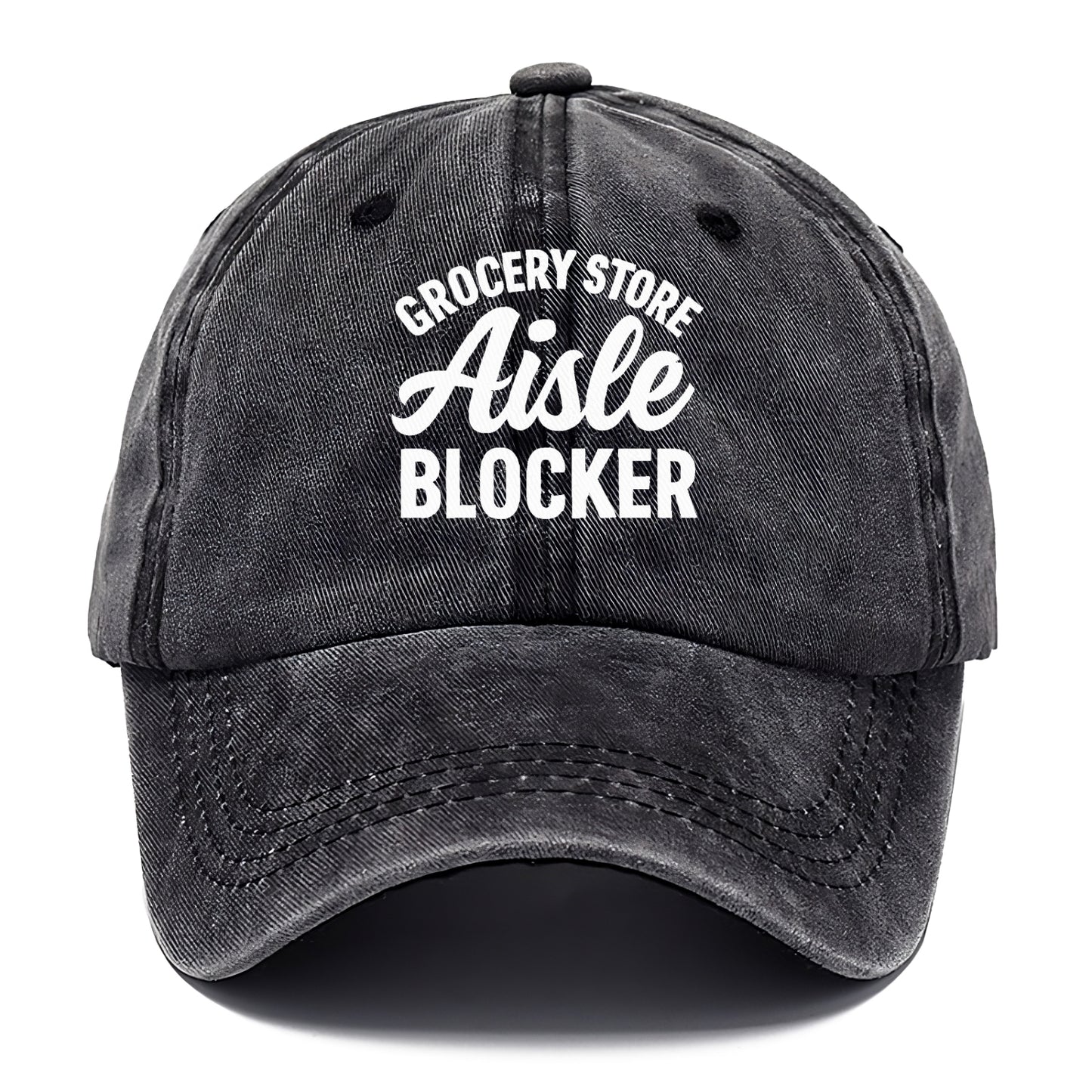 grocery store aisle blocker humor Hat