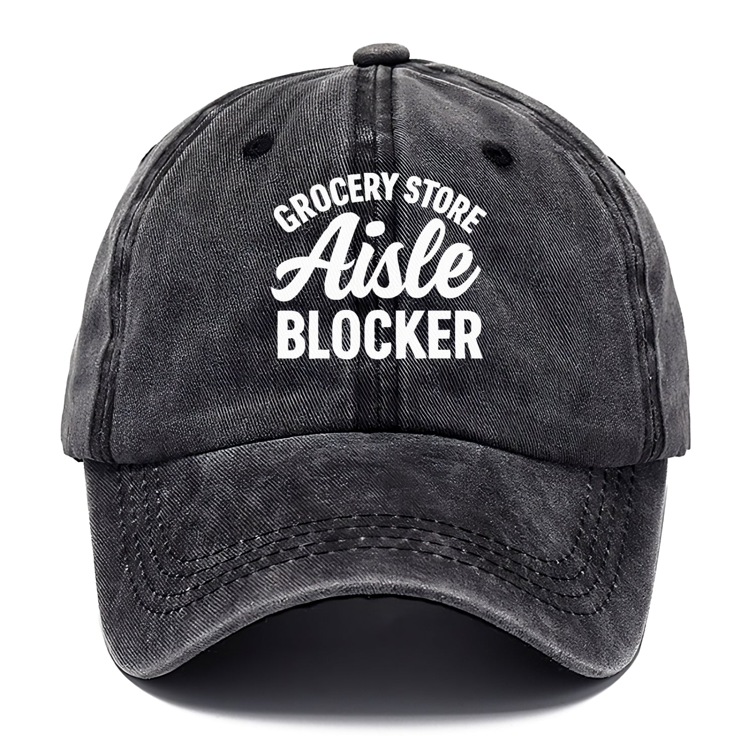 grocery store aisle blocker humor Hat