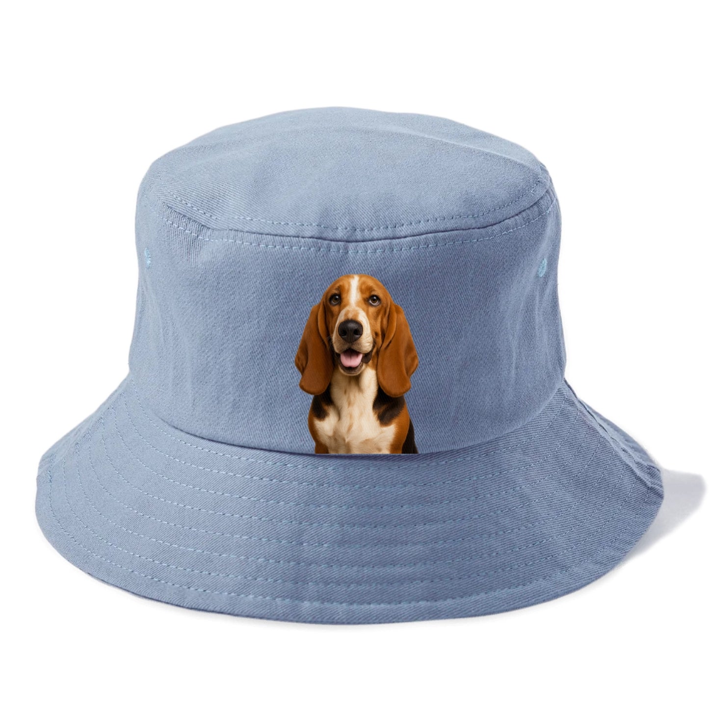 basset hound portrait design Hat