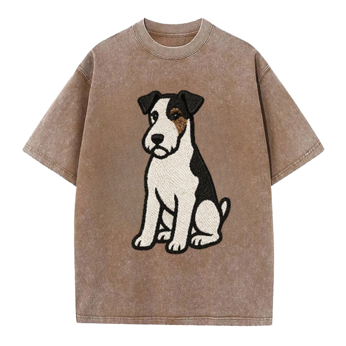 wire-fox-terrier-white-black-markings-spirited-charm Hat