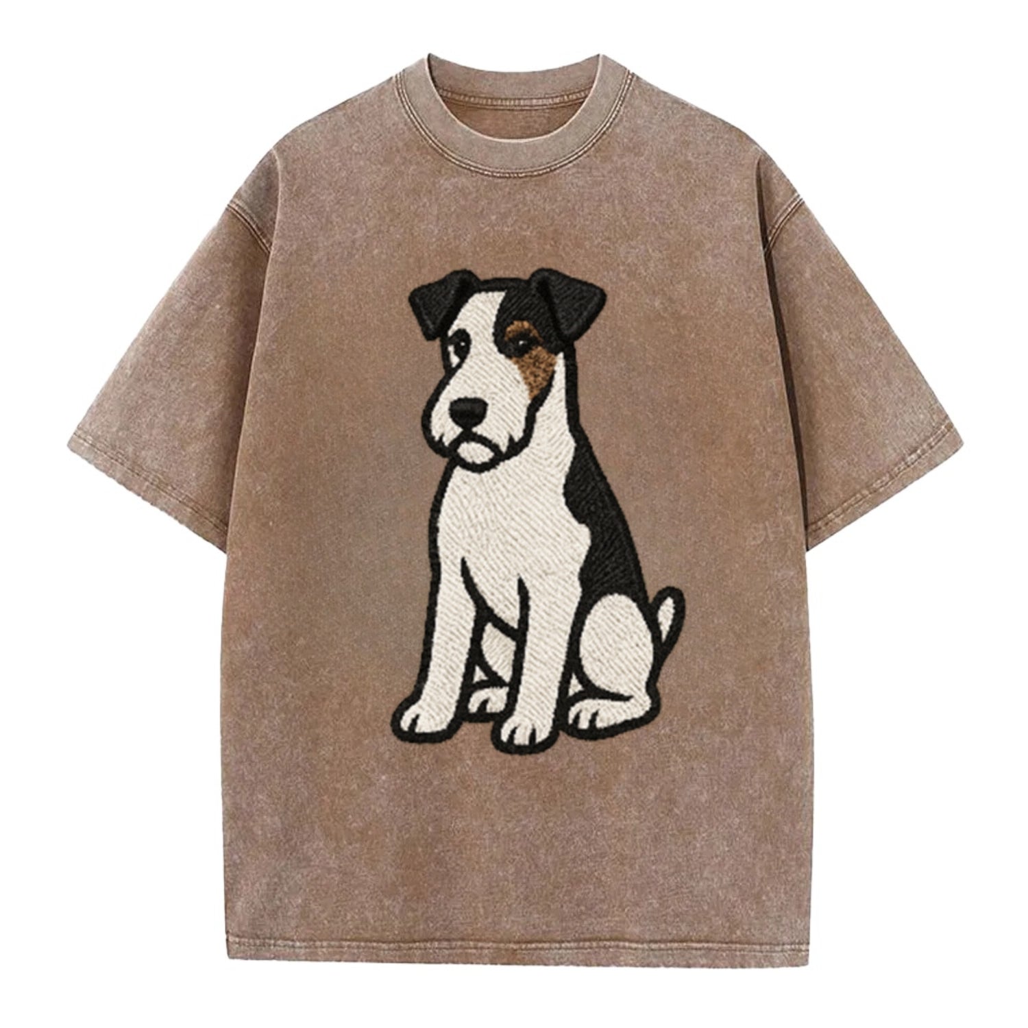 wire-fox-terrier-white-black-markings-spirited-charm Hat