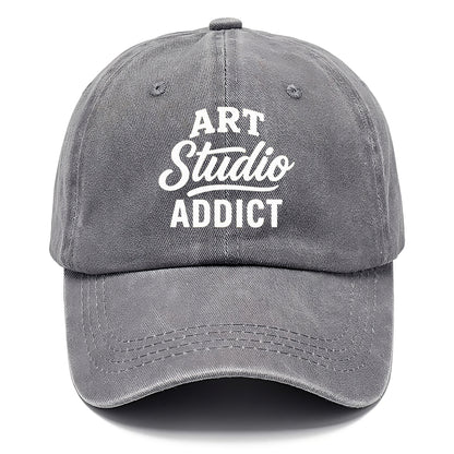 artistic studio addict typography Hat
