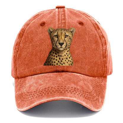 cheetah portrait design Hat