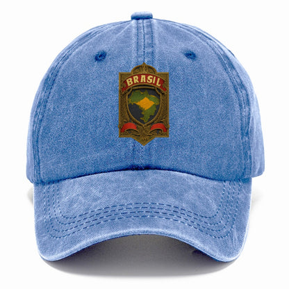 brazil map outline Hat