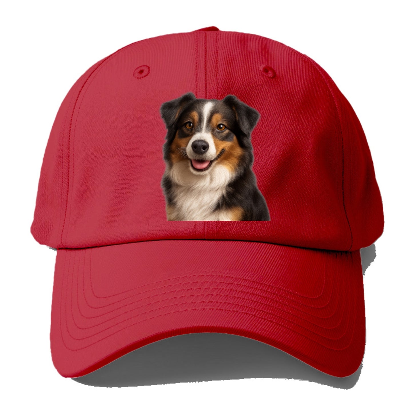 mini australian shepherd portrait design Hat
