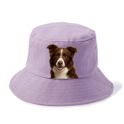 chocolate border collie: sweet & smart devotion Hat