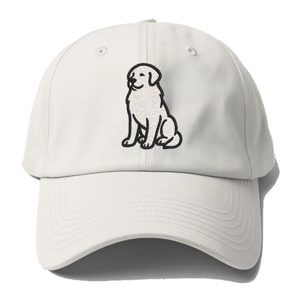 Great Pyrenees White Hat