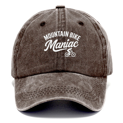 mountain bike maniac adventure design Hat