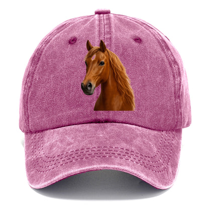 horse portrait design Hat