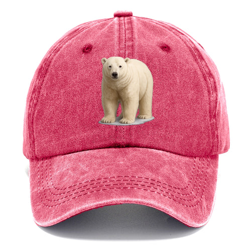 Majestic Polar Bear Front Portrait Classic Cap