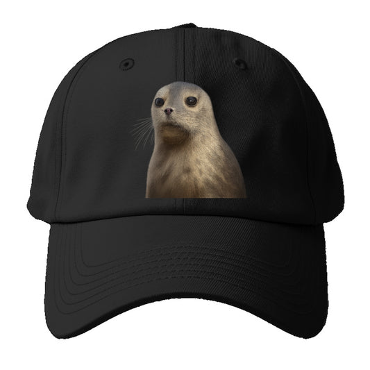 seal portrait design Hat